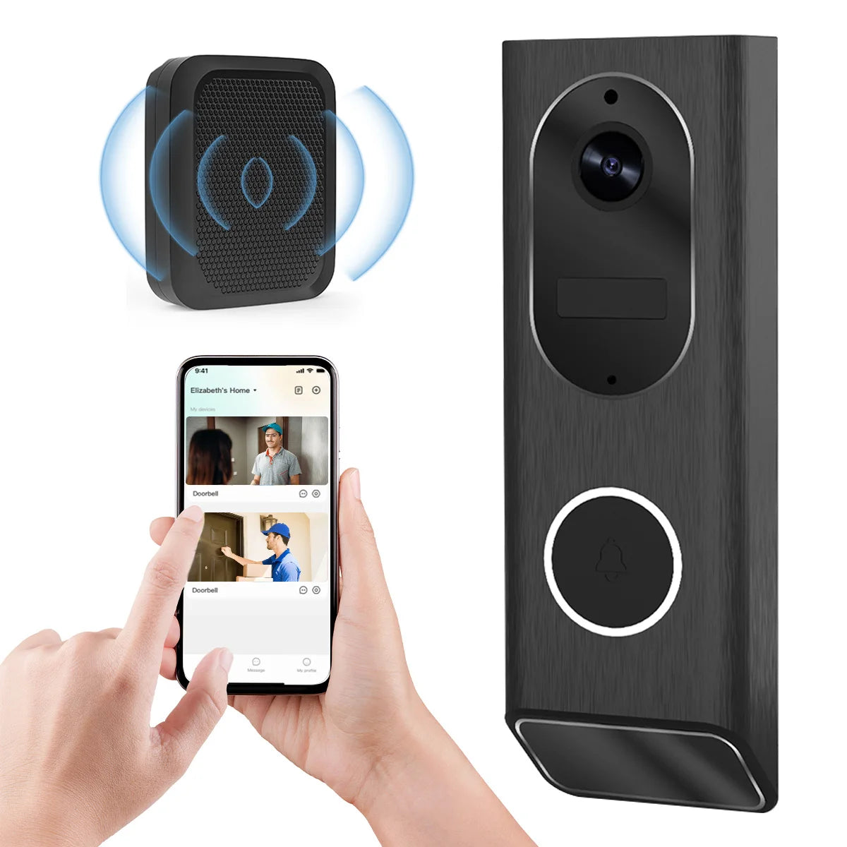 Wireless Video Doorbell Camera