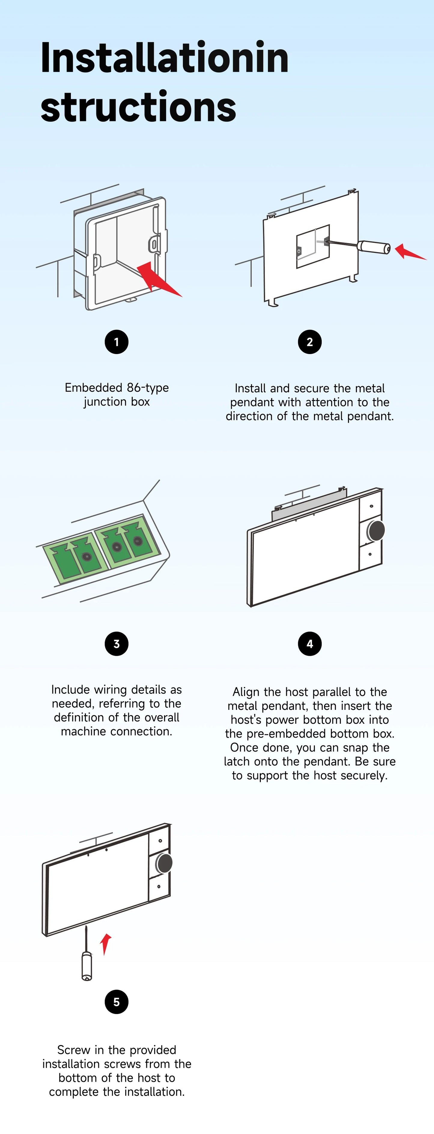 Smart Home Touch Screen Control Panel