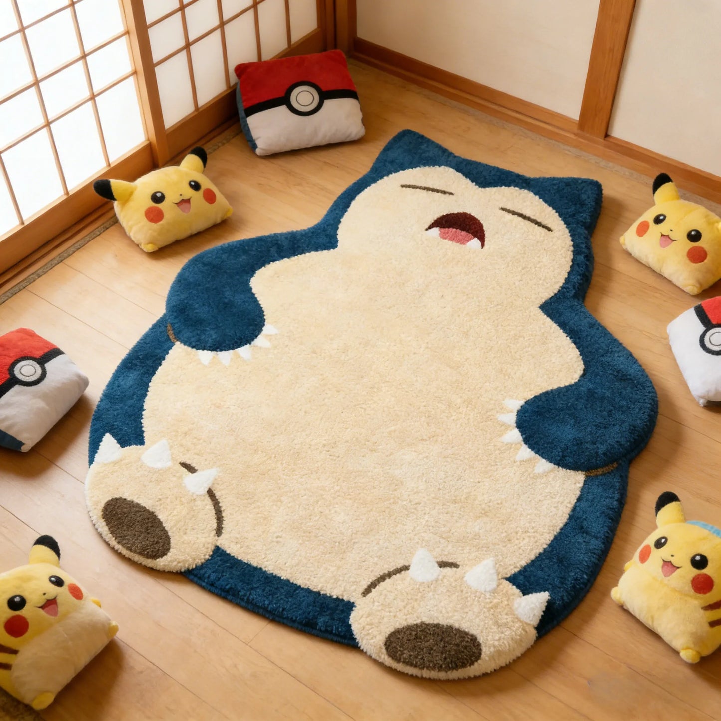 Pokemon Plush Rug